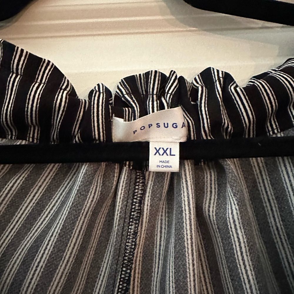 Popsugar Striped Culottes - Picture 2 of 2